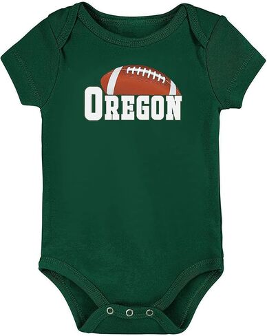 Football Baby Chalk Art Bodysuit and LOGO Bodysuit for Oregon Fans - 2 Pack in Saudi Arabia