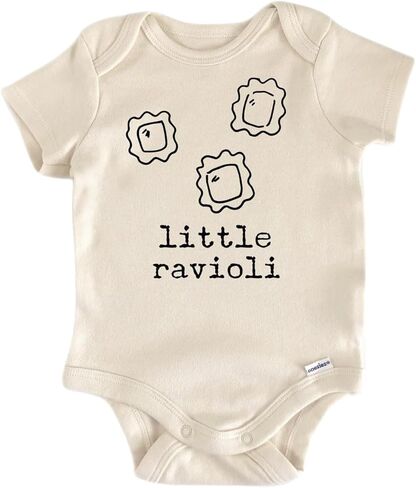 Ravioli Italian Pasta - Baby Boy Girl Clothes Infant Bodysuit Funny Cute Newborn in Saudi Arabia