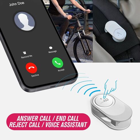 Multi-Function Bluetooth Remote Control for Photography, Call Answering, Music Apps & Outdoor Emergency, Compatible with iOS & Android Devices in Saudi Arabia