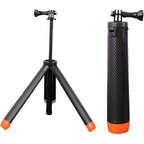 VBESTLIFE 4in1 Selfie Stick Tripod Lightweight Extension for Video Vlog Accessories Compatible with for Action 5 Pro, 4, 3, for X4, 3 Ace Pro 2, etc. in Kuwait