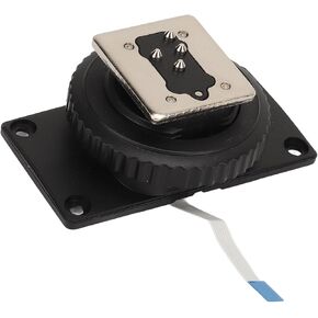 FT350F Foot Hot Shoe Mount ، متوافق مع Flash TT350F ، ABS والمواد المعدنية ، التثبيت السهل ، ثابتة بإحكام ، لأجزاء الإصلاح in Kuwait