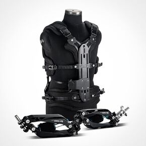 PROAIM Cinema Pro Heavy-Duty Gimbal Stabilizer Arm & Lightweight Support Vest. Payload: 15-29kg / 33-63. 8lb.Arm Post 1/2", 3/4", 5/8". for Handheld Video Camera Stabilizers in Saudi Arabia