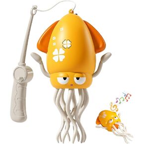 Electric Dancing Octopus Baby Toy, Magic Crawling Octopus Tummy Time Toy, Automatic Swing Dancing Squid Baby Toy for 3 4 5 6 Year Old Kids, Birthday for Boys and Girls(Green) in Saudi Arabia