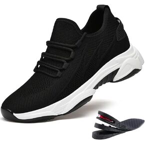 Hrtesus Morenzio Shoes for Men 2.4" /3.1"/ 3.9" Alex Boost Your Height Elevator Shoes for Men Taller Height Increasing Boosting Invisible Breathable Non-Slip in Saudi Arabia