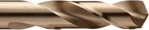 Chicago Latrobe 559 Cobalt Steel Short Length Drill Bit, Gold Oxide Finish, Round Shank, 135 Degree Split Point, 9/32" Size (Pack of 12) in Saudi Arabia