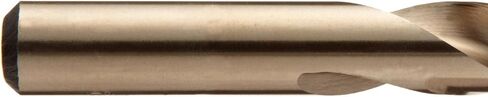 Chicago Latrobe 559 Cobalt Steel Short Length Drill Bit, Gold Oxide Finish, Round Shank, 135 Degree Split Point, 9/32" Size (Pack of 12) in Saudi Arabia