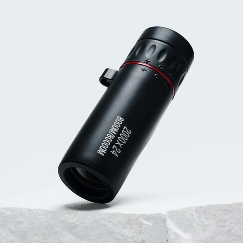 Mini Monocular Telescope Focusing Optical Binoculars Waterproof and Non-Slip Monoculars for Adults, Black in Saudi Arabia