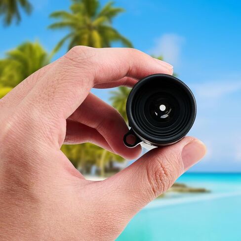 Mini Monocular Telescope Focusing Optical Binoculars Waterproof and Non-Slip Monoculars for Adults, Black in Saudi Arabia