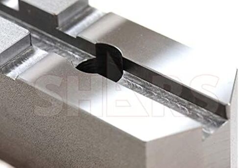 Shars 8" x 1.259" Tongue & Groove Soft Steel Jaw Pointed Chuck Jaw 202-6256 M) in Saudi Arabia