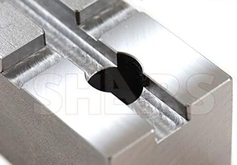 Shars 8" x 1.259" Tongue & Groove Soft Steel Jaw Pointed Chuck Jaw 202-6256 M) in Saudi Arabia