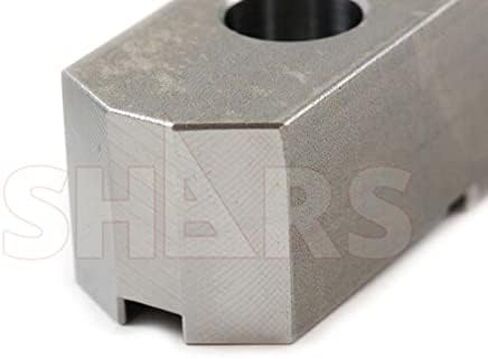 Shars 8" x 1.259" Tongue & Groove Soft Steel Jaw Pointed Chuck Jaw 202-6256 M) in Saudi Arabia