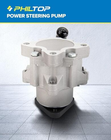 PHILTOP 96-8740 Power Steering Pump Direct Fits H2 6.2L, Yukon, Sierra 1500, C2500 Suburban, Tahoe, Silverado 1500, Escalade, Power Steering Asist 15076612, 15234826, 15909824, 20756714 in Kuwait