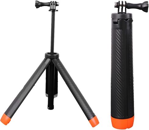 VBESTLIFE 4IN1 Selfie Stick Tripod Lightweight Extension لإكسسوارات مدونة الفيديو المتوافقة مع Action 5 Pro ، 4 ، 3 ، لـ X4 ، 3 Ace Pro 2 ، إلخ. in Kuwait