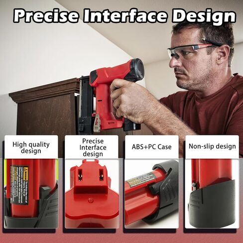 2-pack 4.0ah 12v lithium-ion pratice بطارية متوافقة مع Milwaukee M12 الأدوات اللاسلكية-نماذج نماذج 48-11-2420 48-11-2440 48-11-2402 48-11-2411 48-11-2412 in Kuwait