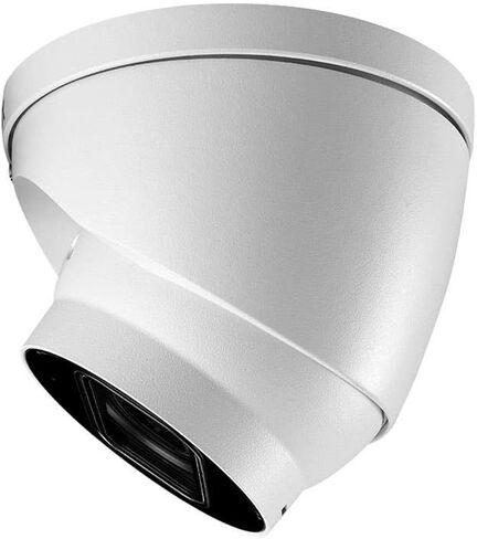 Lorex 4K (8MP) مآخذ كاميرا Smart Dome Smiture Smart Dome مع الصوت في الوقت الفعلي وتسجيل 30 إطارًا في الثانية في الوقت الفعلي-أبيض in Kuwait