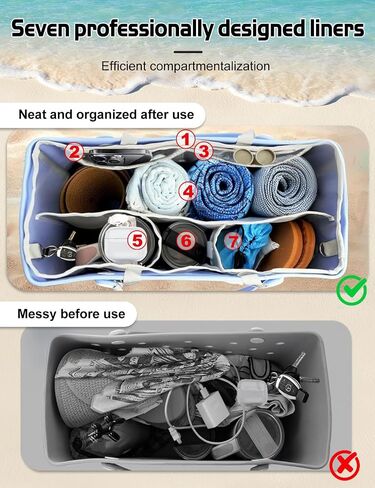 Cup Holder Accessories For Stanley,Drink Holder Beach Bag Organizer Insert Compatible With Bogg Bag (large size) in Saudi Arabia