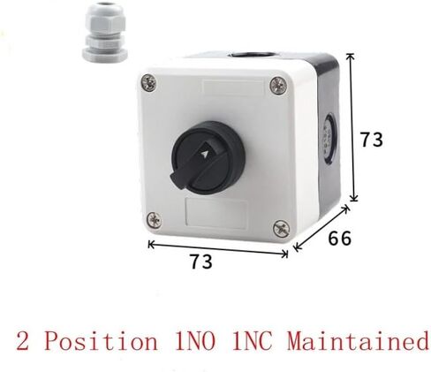 ابدأ وإيقاف الإرجاع الذاتي لحظة زر التبديل في حالة طوارئ توقف عن مربع التحكم الصناعي (لحظة-03) in Kuwait