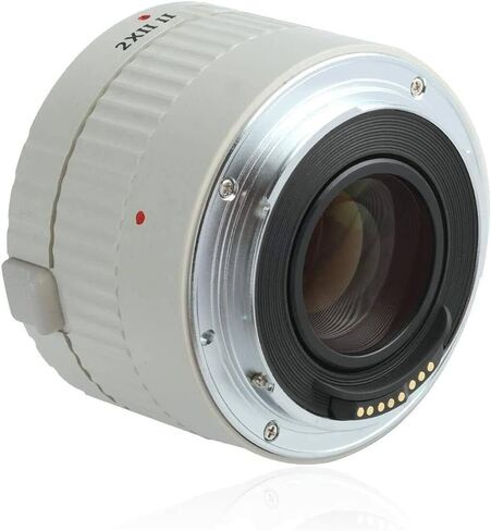 محول 2x HD لـ Canon EF 75-300 يصل إلى عدسة تكبير 150-600 مم ، (مهمة: أسود أو أبيض اعتمادًا على التوافر) in Kuwait