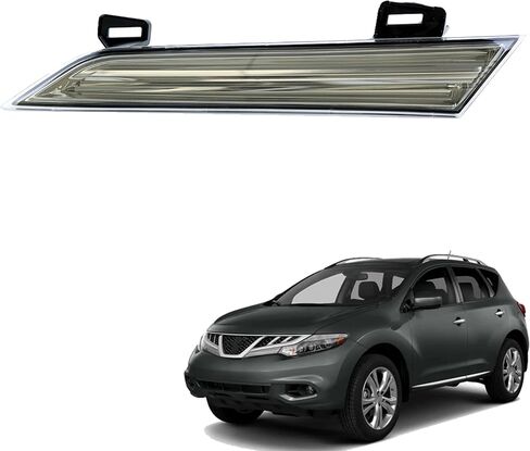 munirater Headlight Reflector Panels Left Side Dark Gray Replacement for Murano 2009-2014 in Saudi Arabia
