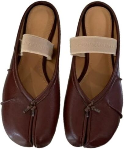 ZQW Soft Tabi Bunes for Women Leabing Ene Sehless Slies Slies Slies Recied Rightweight Slip على الأحذية لارتداء داخلي في الهواء الطلق اليومي in Kuwait