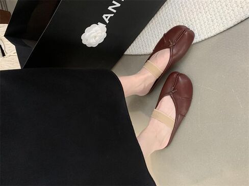 ZQW Soft Tabi Bunes for Women Leabing Ene Sehless Slies Slies Slies Recied Rightweight Slip على الأحذية لارتداء داخلي في الهواء الطلق اليومي in Kuwait