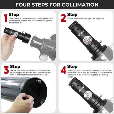 alstar l type type pinocular tripter - bundle with - محاذاة 1.25 "محول ليزر 2" محول in Saudi Arabia