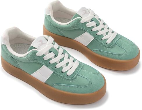 أحذية رياضية منصة Rihero للنساء مريحة للأزياء أحذية رياضية غير رسمية غير انزلاق أحذية المشي in Kuwait