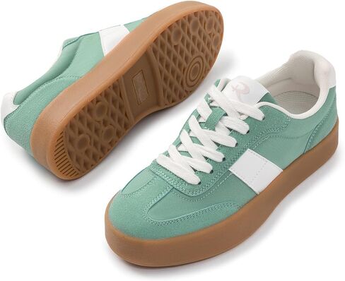 أحذية رياضية منصة Rihero للنساء مريحة للأزياء أحذية رياضية غير رسمية غير انزلاق أحذية المشي in Kuwait