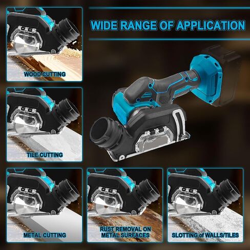Cordless Cut Off Tool Compatible with Makita 18V Battery, 20000RPM Cordless Angle Grinder Brushless Motor (NO Battery) for Wood/Metal/Plastic (Fit for MA-KITA 18V Battery) in Saudi Arabia