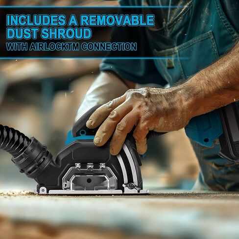 Cordless Cut Off Tool Compatible with Makita 18V Battery, 20000RPM Cordless Angle Grinder Brushless Motor (NO Battery) for Wood/Metal/Plastic (Fit for MA-KITA 18V Battery) in Saudi Arabia
