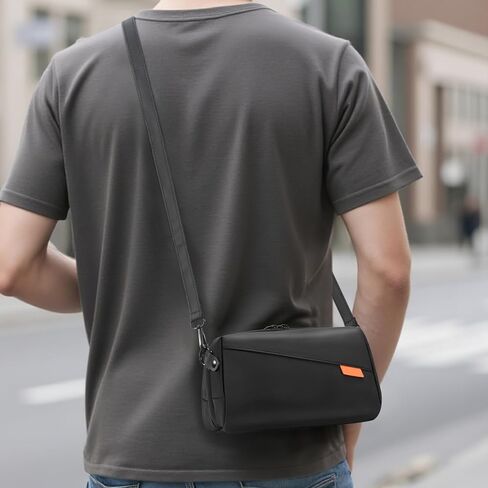 Carrying Bag Pouch Backpack Travel Large Soft Case Organizer Multilayer Storage For DJI Osmo Mobile 7/7P for Insta 360 X5 X4 Go Ultra For Gopro hero 13 12 11 10 Accessories with Shoulder Strap in Saudi Arabia