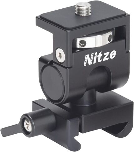 Nitze Field Monitor Mount, NATO Monitor Mount, with NATO Clamp, Swivel and Tilt Adjustable, Max Payload 11 lb -N54-F2 in Saudi Arabia