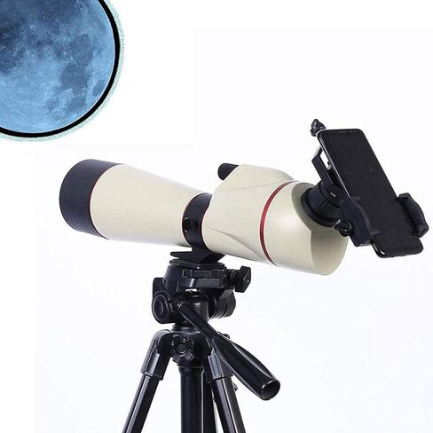 2021 Updated Telescope for Kids and Beginners 80Mm Travel Refractor Telescope for Astronomy for Moon Viewing Bird Watching Sightseeing in Saudi Arabia