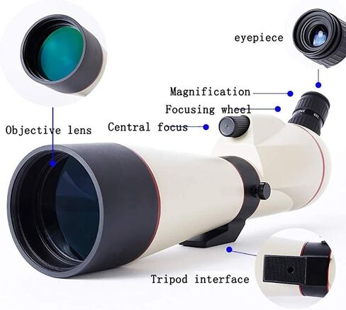 2021 Updated Telescope for Kids and Beginners 80Mm Travel Refractor Telescope for Astronomy for Moon Viewing Bird Watching Sightseeing in Saudi Arabia