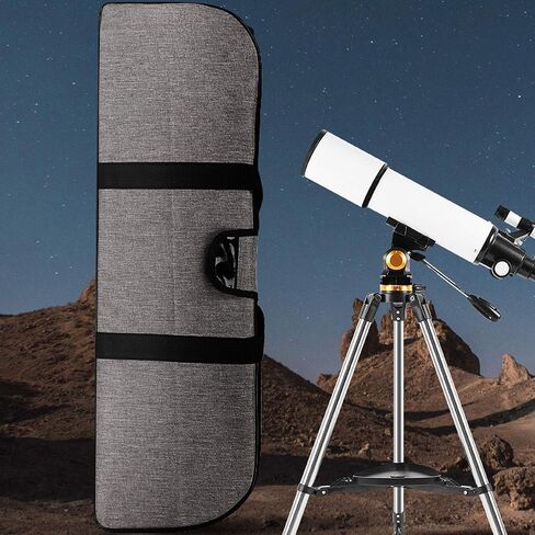 Telescope for Kids Adults Astronomy Beginners 80mm Refractor Telescopes Low Light NightWaterproof HD with Smartphone Adapter Backpack and Moon Filter in Saudi Arabia