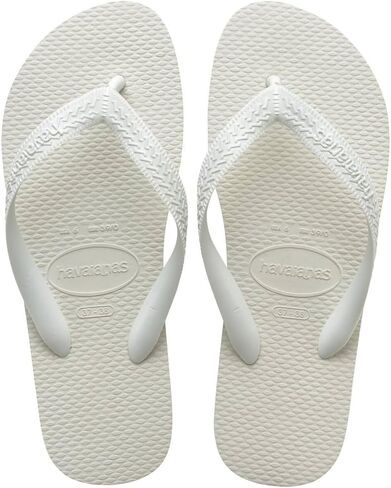 Flops Havaianas Women's Color Flops - صندل الربيع والصيف ، الأبيض ، 9/10 in Kuwait