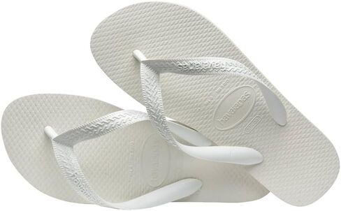 Flops Havaianas Women's Color Flops - صندل الربيع والصيف ، الأبيض ، 9/10 in Kuwait