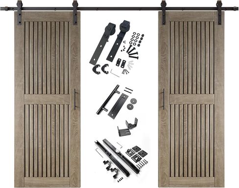 Homacer Classic Gray 42 in. x 80 in. Stripe Design اثنين in Saudi Arabia