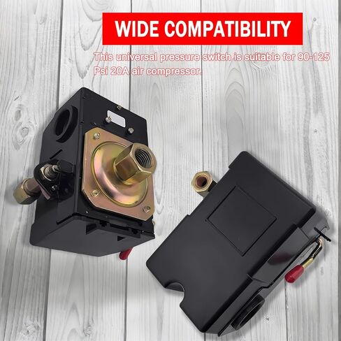 Air Compressor Pressure Switch Single Port,Pressure Switch for Air Compressor 95-125 psi in Saudi Arabia