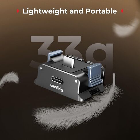 قاعدة محول شحن صغيرة من أجل DJI Osmo Pocket 3 ، Dock من نوع سطح المكتب من النوع المكتبي مع ثقب المسمار 1/4 بوصة قابلة للطيتين في مخلب لأربود/عصي صور شخصية ، قوس قاعدة التثبيت لـ ARCA in Kuwait