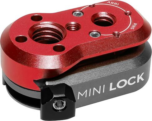 KONDOR BLUE | Mini Lock Quick Release Plates for Camera Monitors, Arms, Accessories, Microphones, Key Lights | Quickly and Securely Attach and Detach Accessories on Your Cinema Rig | Black in Saudi Arabia