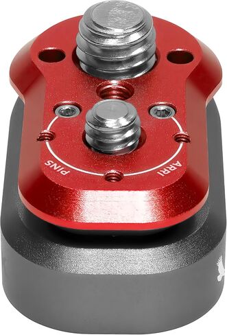 KONDOR BLUE | Mini Lock Quick Release Plates for Camera Monitors, Arms, Accessories, Microphones, Key Lights | Quickly and Securely Attach and Detach Accessories on Your Cinema Rig | Black in Saudi Arabia