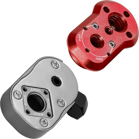 KONDOR BLUE | Mini Lock Quick Release Plates for Camera Monitors, Arms, Accessories, Microphones, Key Lights | Quickly and Securely Attach and Detach Accessories on Your Cinema Rig | Black in Saudi Arabia