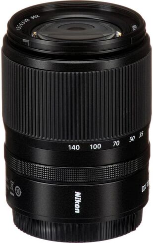 Nikon NIKKOR Z DX 18-140mm f/3.5-6.3 VR Compact Zoom Lens + Memory Card Wallet + Ultra 64GB Memory Card + Card Reader + 3 Piece Filter Kit + 12 Inch Flex Tripod + Photo Editing Software + More in Saudi Arabia