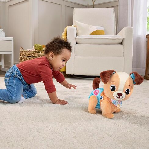 يستكشف Vtech Baby وانتقل مع لعبة Puppy Plush Walking in Kuwait