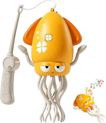 Electric Dancing Octopus Baby Toy, Magic Crawling Octopus Tummy Time Toy, Automatic Swing Dancing Squid Baby Toy for 3 4 5 6 Year Old Kids, Birthday for Boys and Girls(Green) in Saudi Arabia