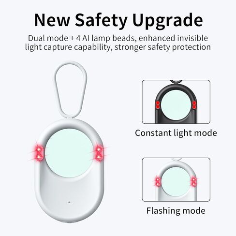 Hotel Travel Hidden Camera Detector - Anti Spy Camera Finder, Lightweight and Compact, Long Range Detection, Infrared Dual Mode Detection, Office Home Conference Room, 30 Days Extra Long Battery Life in Kuwait