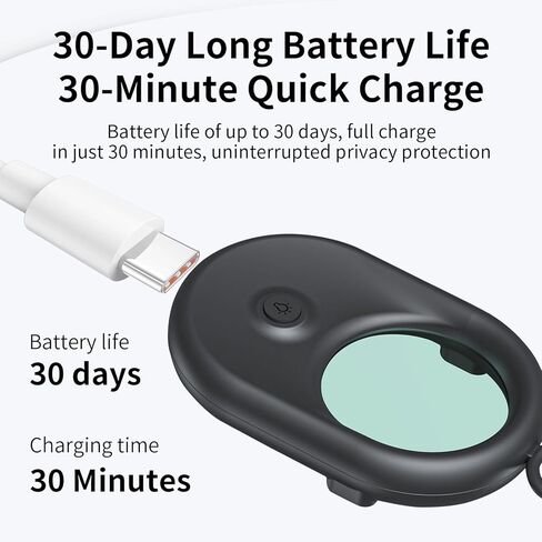 Hotel Travel Hidden Camera Detector - Anti Spy Camera Finder, Lightweight and Compact, Long Range Detection, Infrared Dual Mode Detection, Office Home Conference Room, 30 Days Extra Long Battery Life in Kuwait