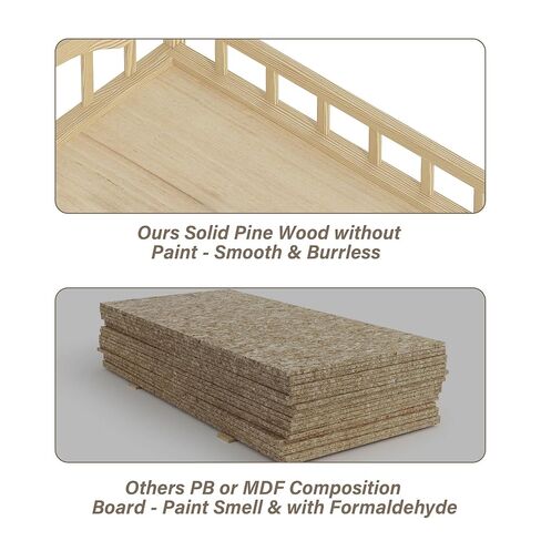 طاولة تغيير الأطفال مع أرفف التخزين ، خشب الصنوبر الخشب المحمولة حفاضات الحفاضات المتغيرة للرضع ، غرفة الأطفال ، غرفة نوم ، طبيعية in Kuwait