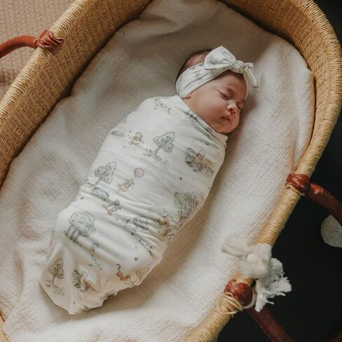 Copper Pearl Large Premium Knit Baby Swaddle Receiving Blanket Hunny in Saudi Arabia